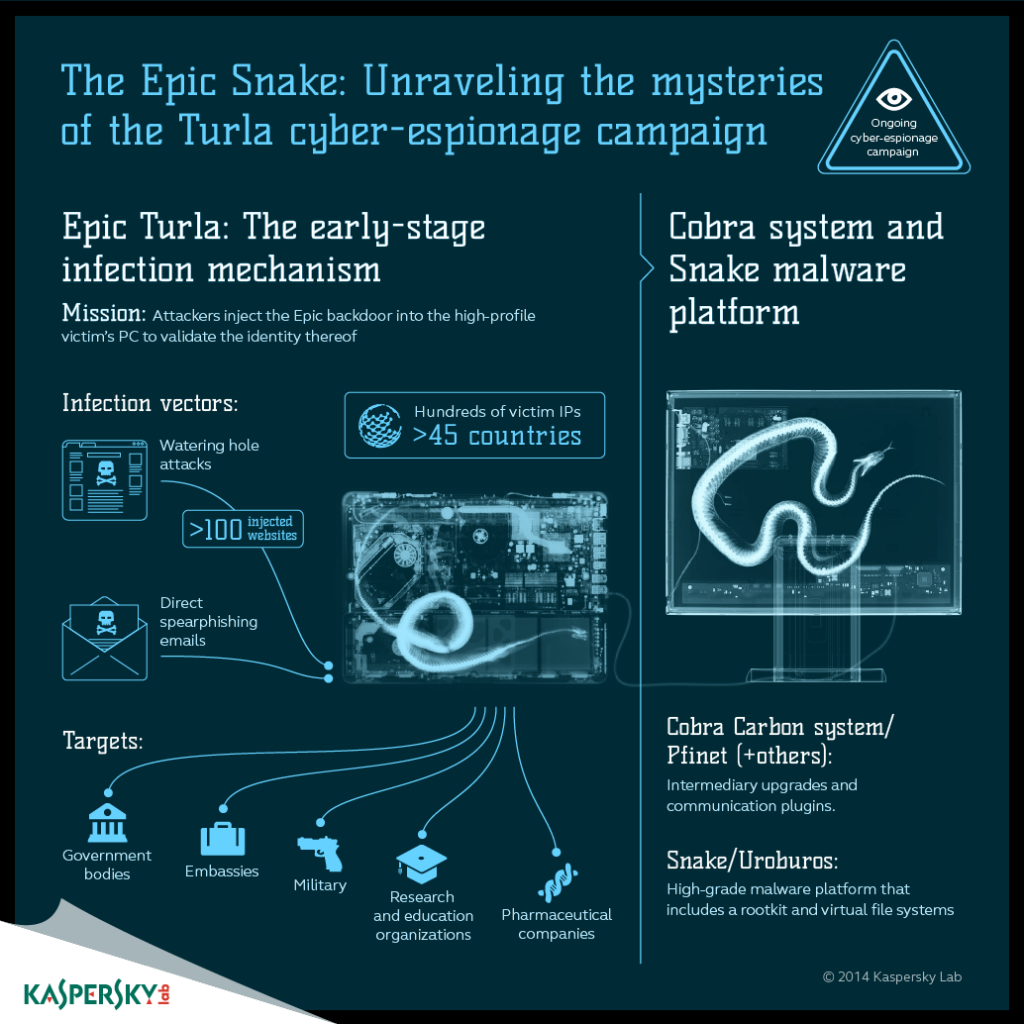 info-graphic snake