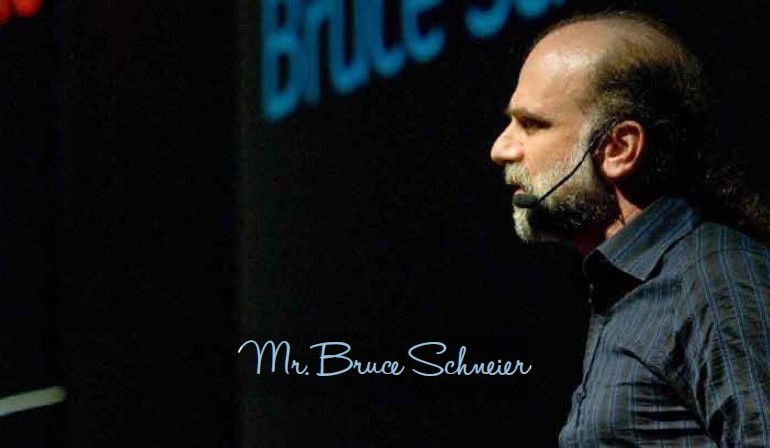 Interview with Mr. Bruce Schneier — Security and Terrorism Expert